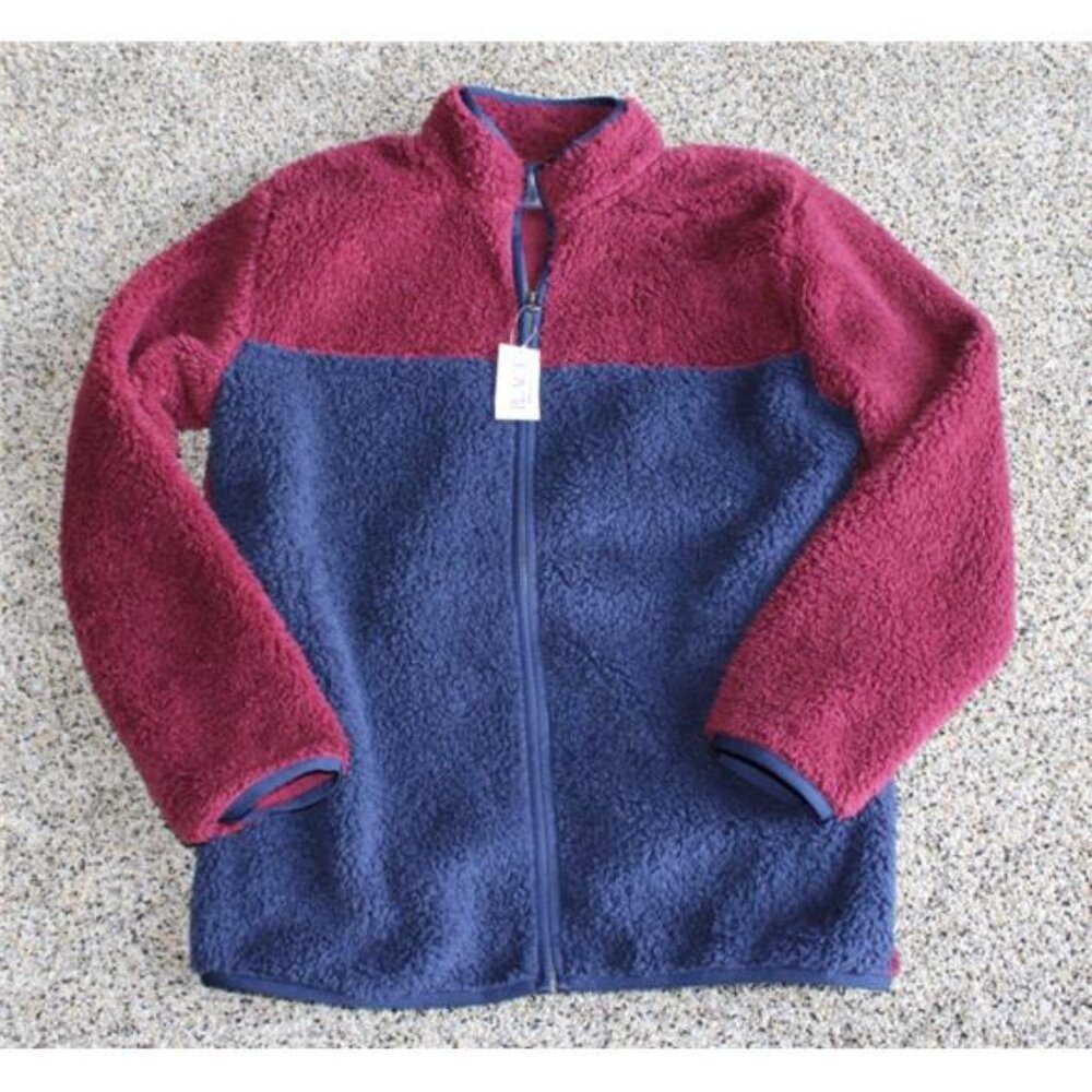 NWT The Children's Place TCP XXL 16 Fuzzy Sherpa Full Zip Jacket